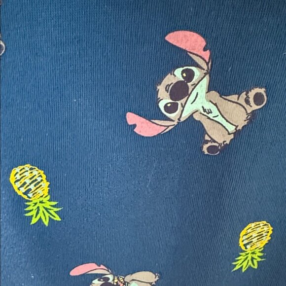 Disney Parks Lilo & Stitch Blue Pineapple Hooded Sweatshirt Jacket - Picture 2 of 10